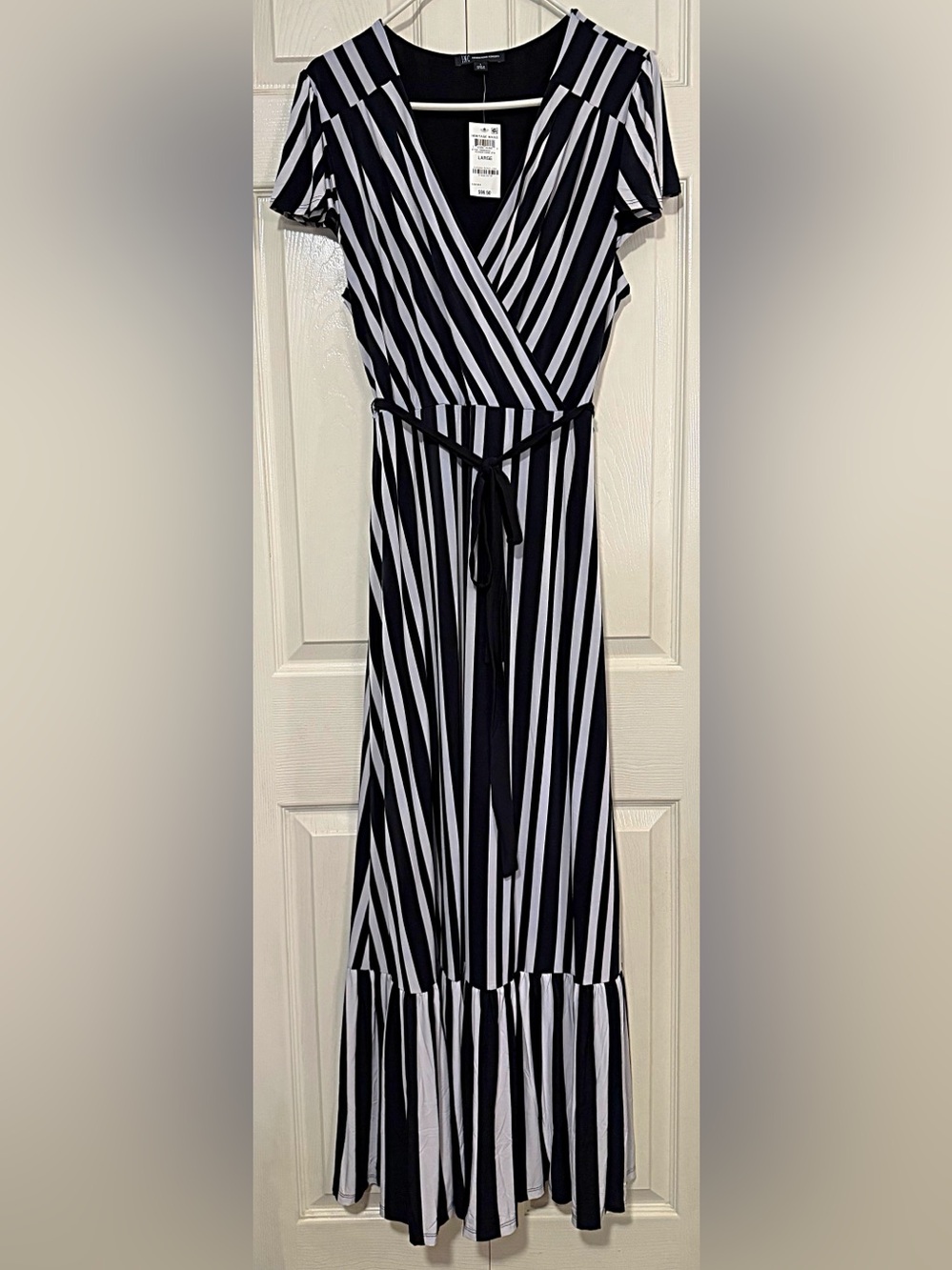 NWT INC, International Concepts, Faux Wrapped, Long Maxi Dress - Picture 2 of 7